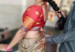 Village Comely Bhabhi First Time Sex with Devar in Kitchen, Desi Girl xxxx Tight Pussy Viral hindi Video