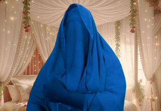 Indian Muslim Catholic in Burkha Enjoys Romantic Sex Suntanned