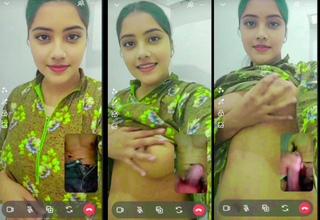 Desi Chap-fallen unspecified video call sex chatting, xxx video sex chat atop video call with tweak