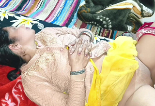 Indian wife romances and has sex with the brush husband's boss for the brush husband's ad