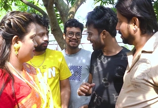 Desi Mallu Bhabhi Hard-core Different Position Be proper of Sex Connected with Four Local Desi Boys When She Was Alone At Home ( Team fuck )