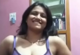 Desi aunty fingering in video chat