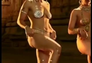 Super indian modal nude Dance at hand Hindi song