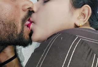 Kissing and boobs drag inflate and romance