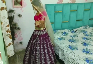 indian First Night of a newly married desi beautiful girl with addicted husband milky boobs with 8 inch huge cock sex