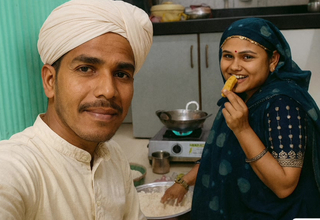 HOT INDIAN outdoor DESI FIRST TIME SUCKING DICK  by -Wife2