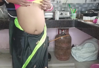 Indian Unsatisfied Bhabhi Guestimated Sex with Devar On Kitchen Stand, Hindi Audio Sex