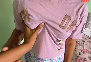 Indian Desi Beautiful GF tight pussy Hindi audio Sex MMS, 18+ Desi GF BF sex in OYO insta MMS Xxxx