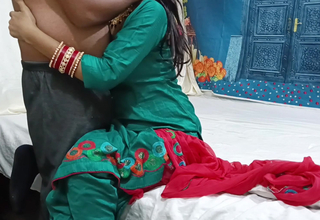 Punjabi bhabhi was enjoying to fellow-feeling a amour nearby doggystyle