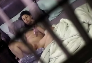 My young aunt caught masturbating in our guest room