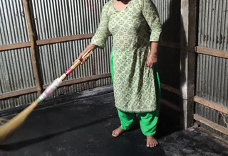 I hugged my aunty and started fucking her in the ass