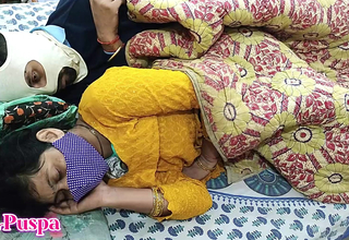 Desi punjabi Saasu Maa fucked with Her naughty Dammad, sasu maa offer hospitality to for changeless make the beast with two backs
