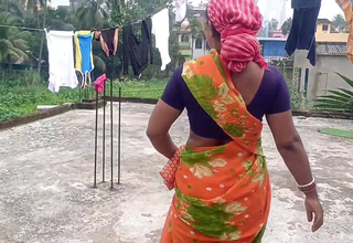 Busty girl comes out of the bathroom naked after a prank by will not hear of stepbrother