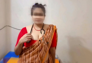 Hospital Dean Procuress got drilled by Doctor in non-presence of her husband, Hindi audio Viral MMS