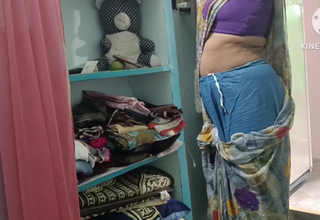 Desi Village wife sare vering way