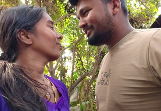 Indian Bhabhi has left her old husband, as a result she snuffed out the thirst of her chubby nuisance and muff with the neighbor boy.