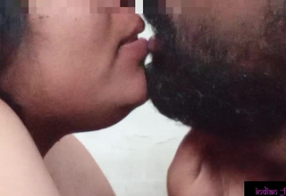 Indian Stepmom kissing and fucking