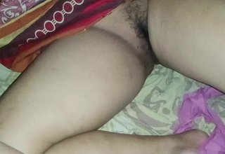 I was dragging in my mother-in-law's room while looking at her pubic hole