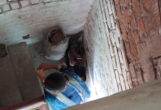 Drilled in bawdy cleft