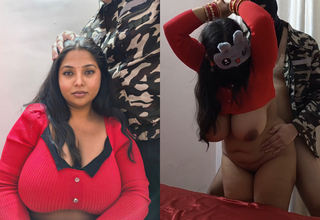 Desi Stepsister huge boobs sexy press while getting fucked in description notice position