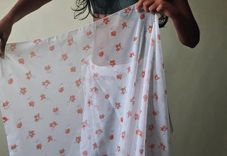 Your 18 yr old didi wearing sexy saree with showing some pussy hairs