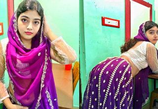 Sensual village beauty moans as her stepbrother’s thick BBC stretches her penurious pussy in raw Hindi passion.
