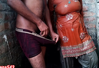 Mausi’s daughter moans in superficial Hindi while riding hard in cowgirl and getting fucked doggy style.