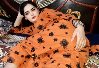 Afghani beauty gasps as the massive cock stretches her tight cunt for the first time.