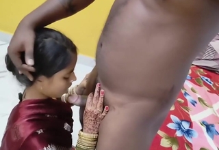 Will not hear of first time getting fucked rear end style, moaning loud thither Hindi.