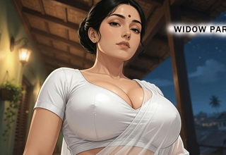 Passionate widow surrenders all over her caring older lover’s tender, deep embrace.