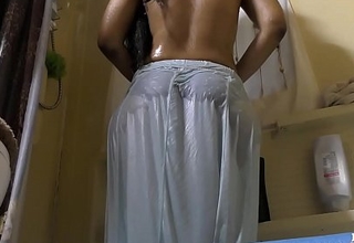 South Indian fuck movie Maid Cleans and Showers hidden camera