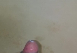 Desi Indian cock with pink head cumming