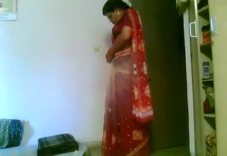 Housewife Caught Changing