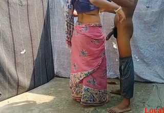Indian fucks her neighbour in standing doggystyle