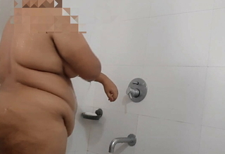 sexy Indian bhabhi taking bath in shower