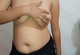 Masturbating. Busty with an increment of hot Indian gf