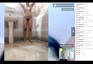 C2C - Having a shower yon an indian girl