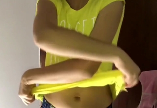 Young Desi Girl Stripping