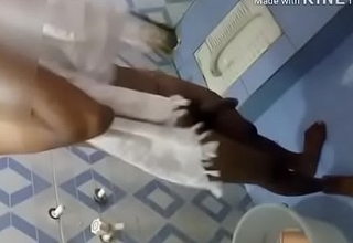 Indian teen impoverish caught bathing hidden telugu