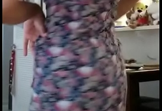 Escape from in dress sexy Indian girl