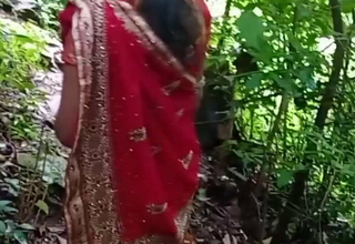 Indian Desi village comprehensive fucked in jungle