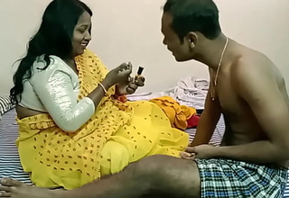 Indian Devar bhabhi hot making love at home! with clear dirty talking