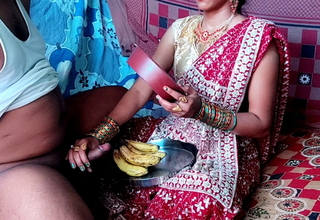 Karwa Chauth Breast Freshly Married Couple First Sex
