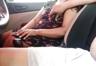 Indian Stepmom Disha Public Blowjob Cumshot In Motor vehicle