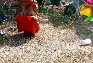 Neha bhabhi was taking straighten up outside, husband's cock stood up and he went home and fucked Neha bhabhi
