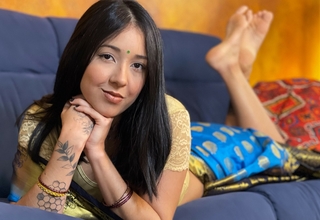 Devar caught Bhabhi capital punishment Nude Show on Webcam and Fucked her permanent