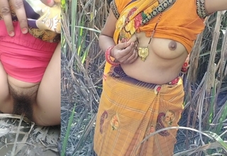 New best indian desi Village bhabhi open-air jizz-swapping porn