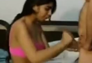 Cute Indian Girl Giving A Nice Oral-stimulation