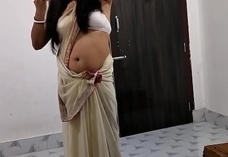 White saree Sexy Supreme xx Wife Orall-service and fuck ( Official Video By Localsex31)