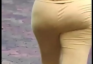 My NRI Indian aunty on foot in park big booty